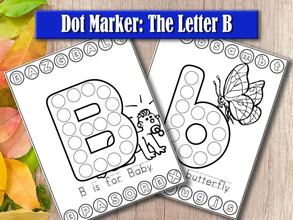 dot-marker-the-letter-b-image