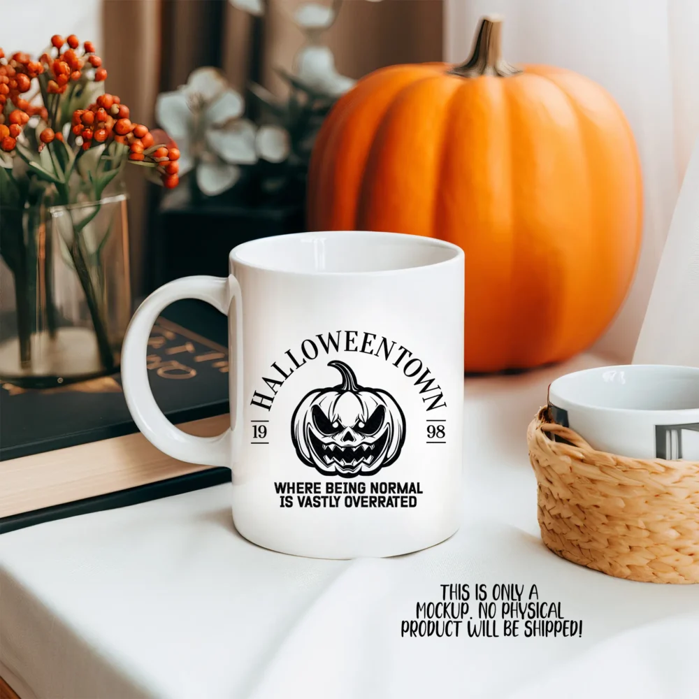 ☕ Mug with Halloween Town 1998 SVG