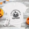 👕 White T-shirt laid flat with Halloween Town 1998 SVG