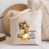 Tote bag featuring Be Yourself PNG sublimation design