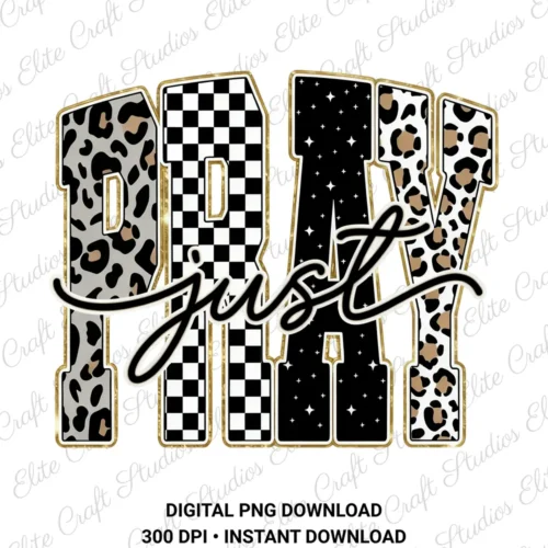 Christian Pray Digital PNG Download