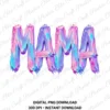 Chunky Paint Style Mama Digital PNG Download