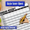 skyjo score sheet copy